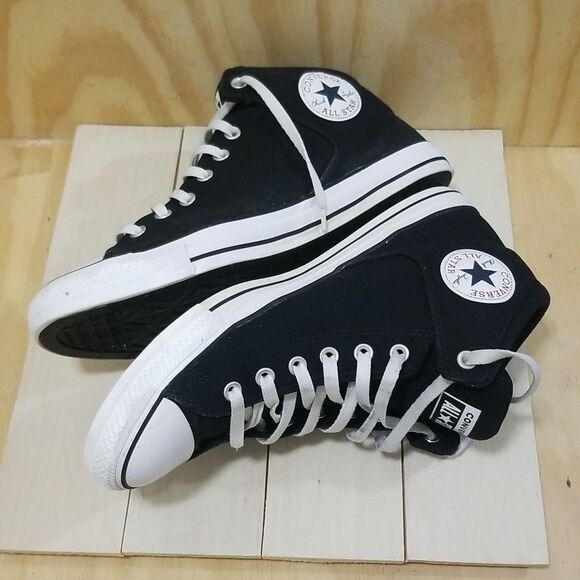 Converse All Star Black High-Top Sneakers Mens size 12 - Picture 3 of 8